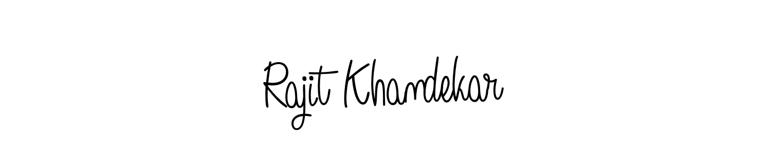 Check out images of Autograph of Rajit Khandekar name. Actor Rajit Khandekar Signature Style. Angelique-Rose-font-FFP is a professional sign style online. Rajit Khandekar signature style 5 images and pictures png