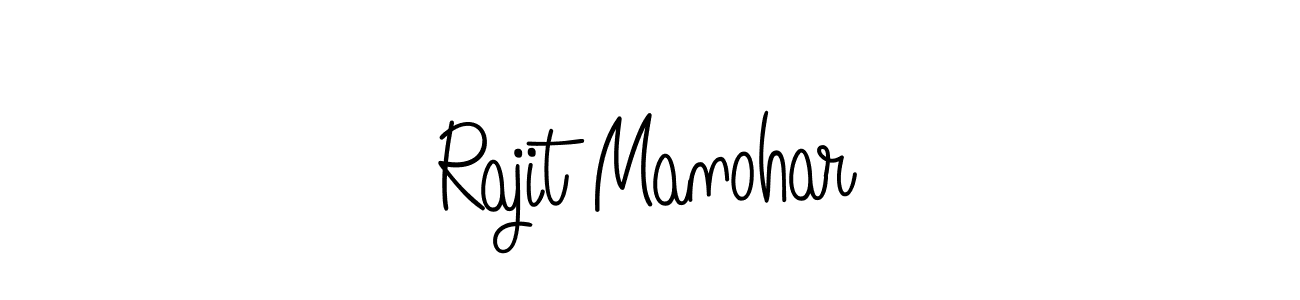 Also You can easily find your signature by using the search form. We will create Rajit Manohar name handwritten signature images for you free of cost using Angelique-Rose-font-FFP sign style. Rajit Manohar signature style 5 images and pictures png