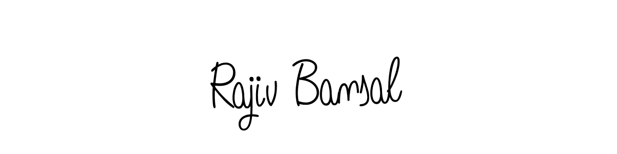 You can use this online signature creator to create a handwritten signature for the name Rajiv Bansal. This is the best online autograph maker. Rajiv Bansal signature style 5 images and pictures png