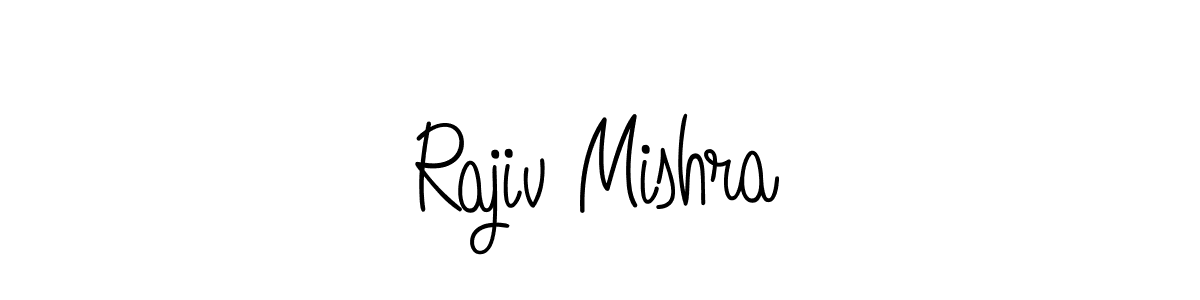 Use a signature maker to create a handwritten signature online. With this signature software, you can design (Angelique-Rose-font-FFP) your own signature for name Rajiv Mishra. Rajiv Mishra signature style 5 images and pictures png