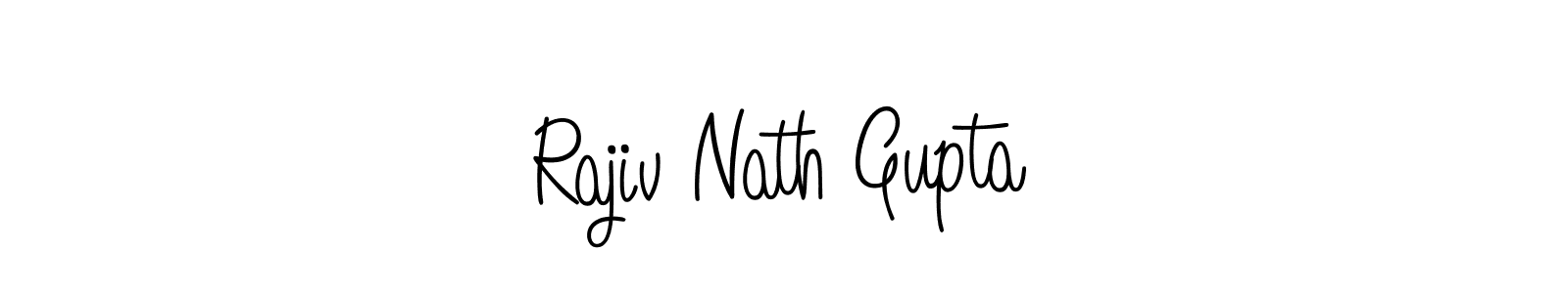 Rajiv Nath Gupta stylish signature style. Best Handwritten Sign (Angelique-Rose-font-FFP) for my name. Handwritten Signature Collection Ideas for my name Rajiv Nath Gupta. Rajiv Nath Gupta signature style 5 images and pictures png