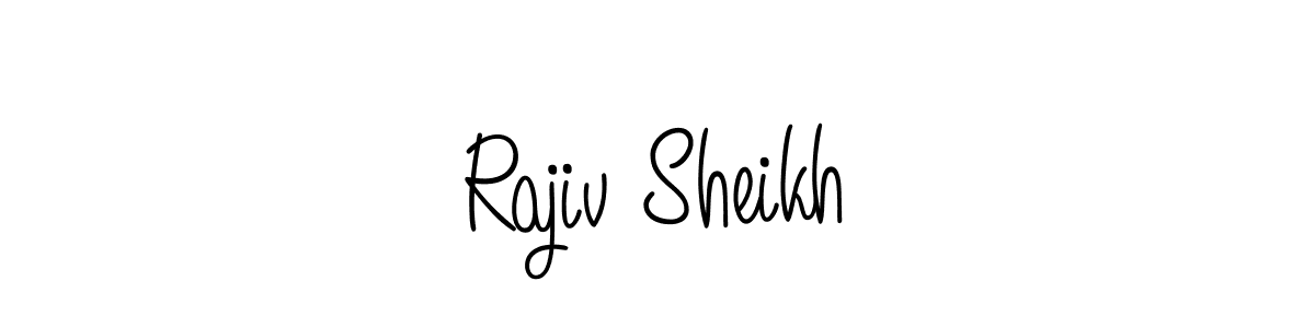 This is the best signature style for the Rajiv Sheikh name. Also you like these signature font (Angelique-Rose-font-FFP). Mix name signature. Rajiv Sheikh signature style 5 images and pictures png