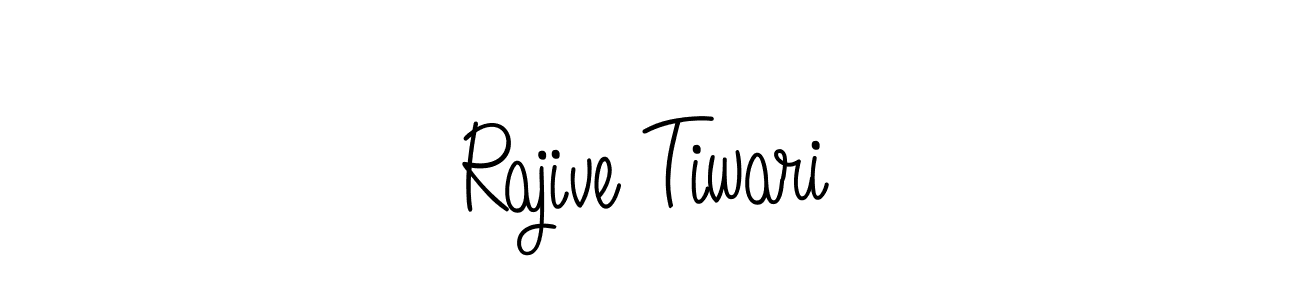 Make a short Rajive Tiwari signature style. Manage your documents anywhere anytime using Angelique-Rose-font-FFP. Create and add eSignatures, submit forms, share and send files easily. Rajive Tiwari signature style 5 images and pictures png