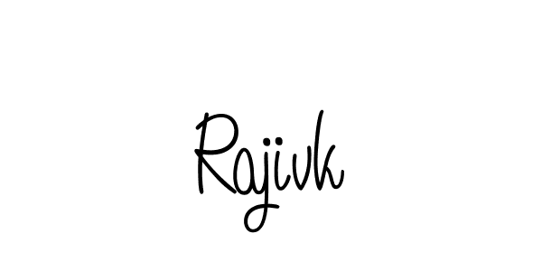 It looks lik you need a new signature style for name Rajivk. Design unique handwritten (Angelique-Rose-font-FFP) signature with our free signature maker in just a few clicks. Rajivk signature style 5 images and pictures png