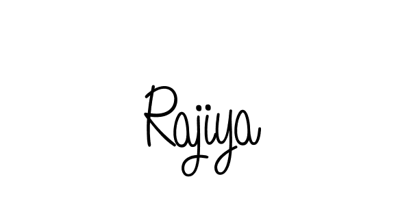 Rajiya stylish signature style. Best Handwritten Sign (Angelique-Rose-font-FFP) for my name. Handwritten Signature Collection Ideas for my name Rajiya. Rajiya signature style 5 images and pictures png
