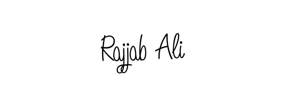 You can use this online signature creator to create a handwritten signature for the name Rajjab Ali. This is the best online autograph maker. Rajjab Ali signature style 5 images and pictures png