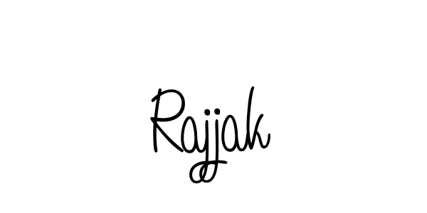 if you are searching for the best signature style for your name Rajjak. so please give up your signature search. here we have designed multiple signature styles  using Angelique-Rose-font-FFP. Rajjak signature style 5 images and pictures png