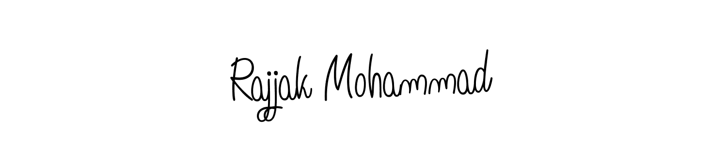 How to make Rajjak Mohammad signature? Angelique-Rose-font-FFP is a professional autograph style. Create handwritten signature for Rajjak Mohammad name. Rajjak Mohammad signature style 5 images and pictures png