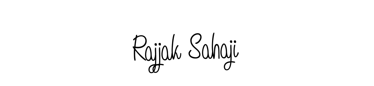 Similarly Angelique-Rose-font-FFP is the best handwritten signature design. Signature creator online .You can use it as an online autograph creator for name Rajjak Sahaji. Rajjak Sahaji signature style 5 images and pictures png