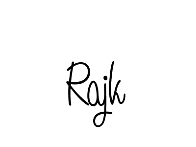 Use a signature maker to create a handwritten signature online. With this signature software, you can design (Angelique-Rose-font-FFP) your own signature for name Rajk. Rajk signature style 5 images and pictures png