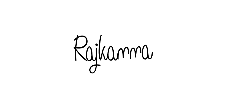 Rajkanna stylish signature style. Best Handwritten Sign (Angelique-Rose-font-FFP) for my name. Handwritten Signature Collection Ideas for my name Rajkanna. Rajkanna signature style 5 images and pictures png