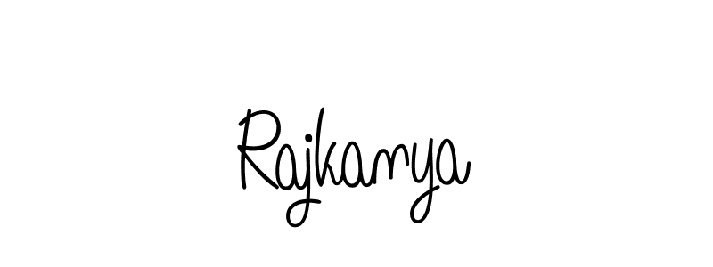 How to make Rajkanya signature? Angelique-Rose-font-FFP is a professional autograph style. Create handwritten signature for Rajkanya name. Rajkanya signature style 5 images and pictures png