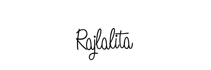 Here are the top 10 professional signature styles for the name Rajlalita. These are the best autograph styles you can use for your name. Rajlalita signature style 5 images and pictures png