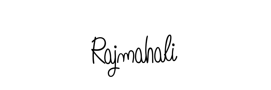 How to make Rajmahali name signature. Use Angelique-Rose-font-FFP style for creating short signs online. This is the latest handwritten sign. Rajmahali signature style 5 images and pictures png