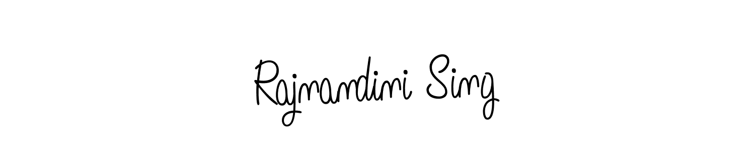 Once you've used our free online signature maker to create your best signature Angelique-Rose-font-FFP style, it's time to enjoy all of the benefits that Rajnandini Sing name signing documents. Rajnandini Sing signature style 5 images and pictures png