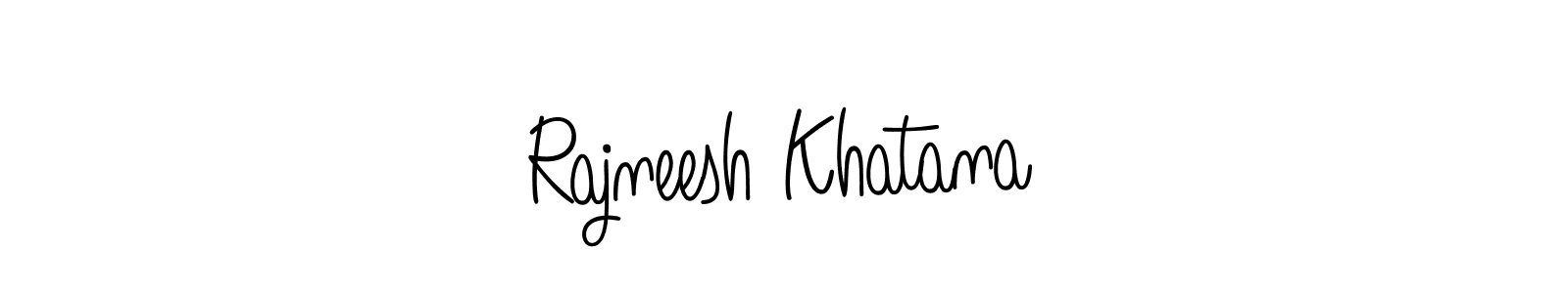 Once you've used our free online signature maker to create your best signature Angelique-Rose-font-FFP style, it's time to enjoy all of the benefits that Rajneesh Khatana name signing documents. Rajneesh Khatana signature style 5 images and pictures png