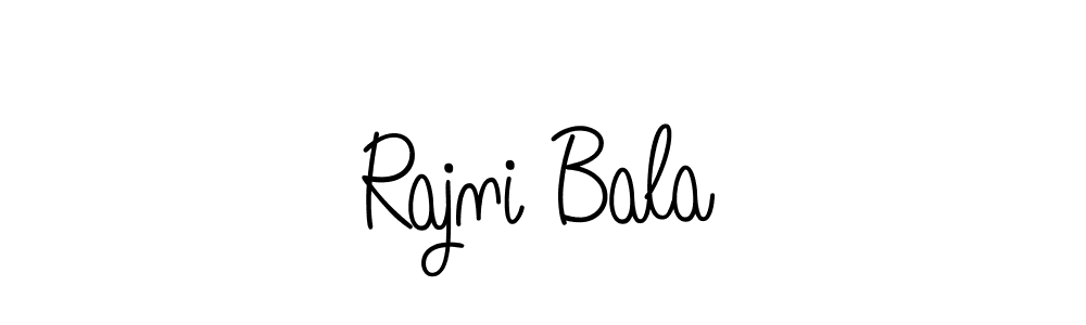 It looks lik you need a new signature style for name Rajni Bala. Design unique handwritten (Angelique-Rose-font-FFP) signature with our free signature maker in just a few clicks. Rajni Bala signature style 5 images and pictures png