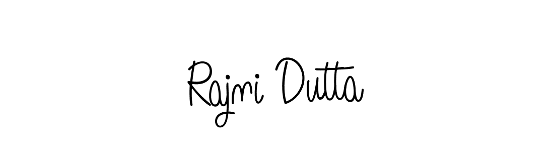 You can use this online signature creator to create a handwritten signature for the name Rajni Dutta. This is the best online autograph maker. Rajni Dutta signature style 5 images and pictures png