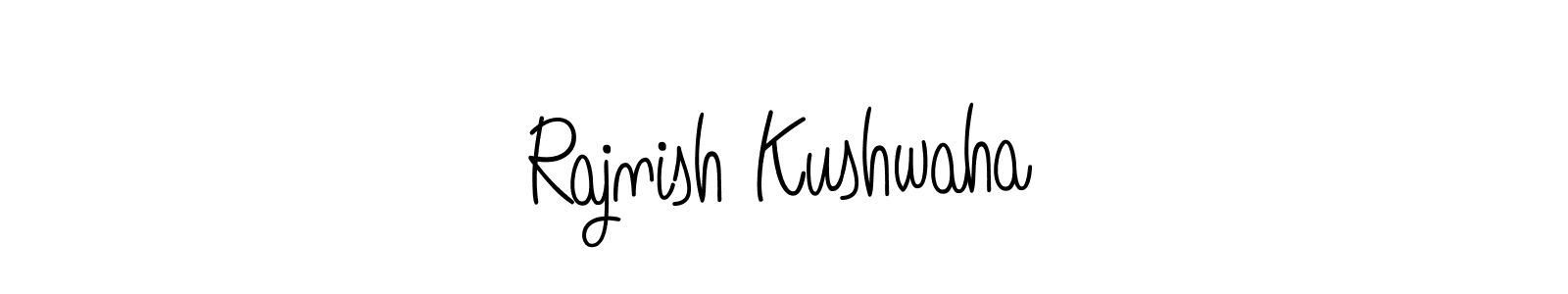 Once you've used our free online signature maker to create your best signature Angelique-Rose-font-FFP style, it's time to enjoy all of the benefits that Rajnish Kushwaha name signing documents. Rajnish Kushwaha signature style 5 images and pictures png