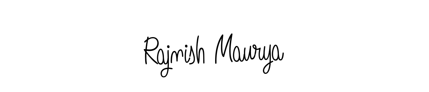 This is the best signature style for the Rajnish Maurya name. Also you like these signature font (Angelique-Rose-font-FFP). Mix name signature. Rajnish Maurya signature style 5 images and pictures png