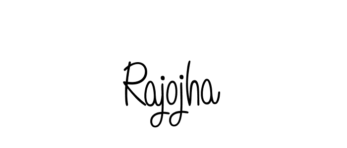 Make a beautiful signature design for name Rajojha. Use this online signature maker to create a handwritten signature for free. Rajojha signature style 5 images and pictures png