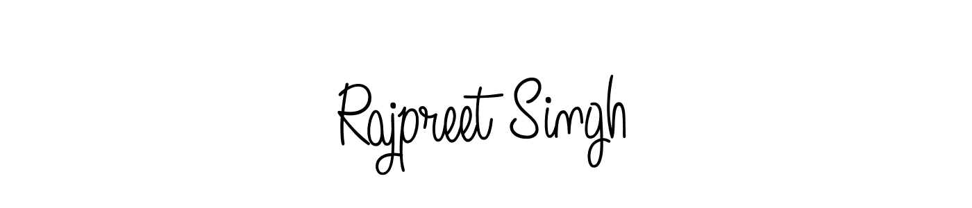 Create a beautiful signature design for name Rajpreet Singh. With this signature (Angelique-Rose-font-FFP) fonts, you can make a handwritten signature for free. Rajpreet Singh signature style 5 images and pictures png