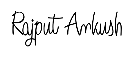 A classic penmanship look for Rajput Ankush. The Angelique-Rose-font-FFP font brings timeless elegance and confidence to every signed document. Rajput Ankush signature style 5 images and pictures png