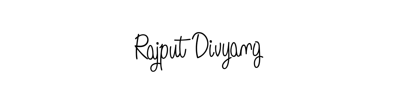 You can use this online signature creator to create a handwritten signature for the name Rajput Divyang. This is the best online autograph maker. Rajput Divyang signature style 5 images and pictures png