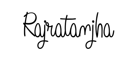 Quickly download Rajratanjha name signature in high-resolution PNG using Angelique-Rose-font-FFP style. Ready to insert into PDFs and online applications. Rajratanjha signature style 5 images and pictures png