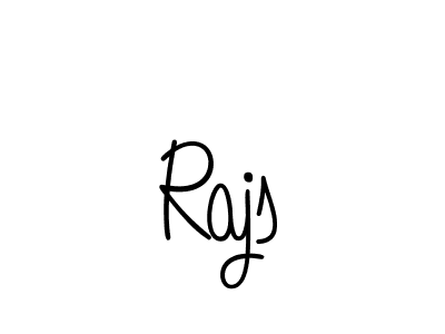 Rajs stylish signature style. Best Handwritten Sign (Angelique-Rose-font-FFP) for my name. Handwritten Signature Collection Ideas for my name Rajs. Rajs signature style 5 images and pictures png