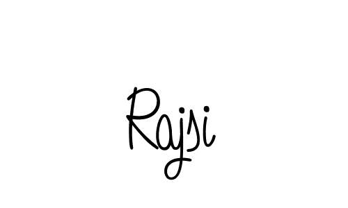 Make a beautiful signature design for name Rajsi. Use this online signature maker to create a handwritten signature for free. Rajsi signature style 5 images and pictures png