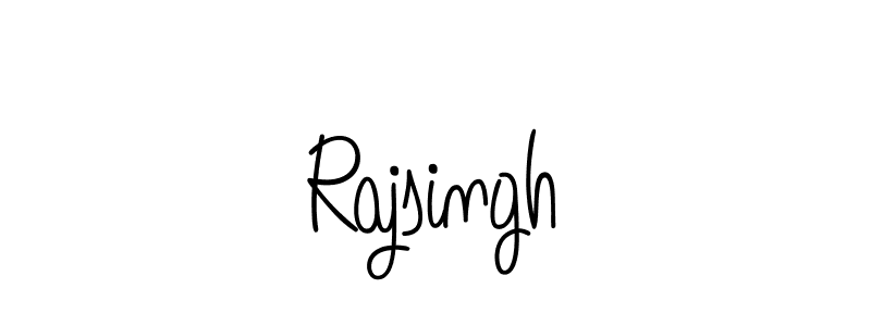 Design your own signature with our free online signature maker. With this signature software, you can create a handwritten (Angelique-Rose-font-FFP) signature for name Rajsingh. Rajsingh signature style 5 images and pictures png