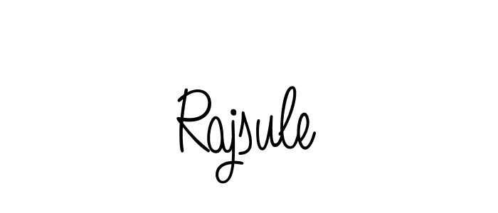 How to make Rajsule signature? Angelique-Rose-font-FFP is a professional autograph style. Create handwritten signature for Rajsule name. Rajsule signature style 5 images and pictures png