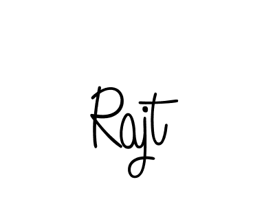 Make a beautiful signature design for name Rajt. With this signature (Angelique-Rose-font-FFP) style, you can create a handwritten signature for free. Rajt signature style 5 images and pictures png