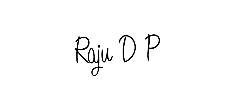 Also we have Raju D P name is the best signature style. Create professional handwritten signature collection using Angelique-Rose-font-FFP autograph style. Raju D P signature style 5 images and pictures png
