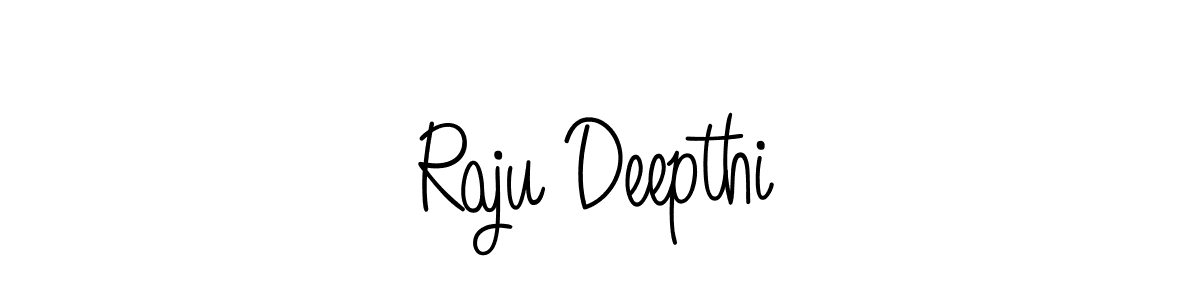 How to Draw Raju Deepthi signature style? Angelique-Rose-font-FFP is a latest design signature styles for name Raju Deepthi. Raju Deepthi signature style 5 images and pictures png