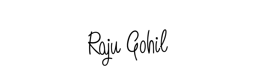 Make a beautiful signature design for name Raju Gohil. Use this online signature maker to create a handwritten signature for free. Raju Gohil signature style 5 images and pictures png