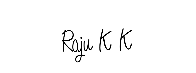 Angelique-Rose-font-FFP is a professional signature style that is perfect for those who want to add a touch of class to their signature. It is also a great choice for those who want to make their signature more unique. Get Raju K K name to fancy signature for free. Raju K K signature style 5 images and pictures png