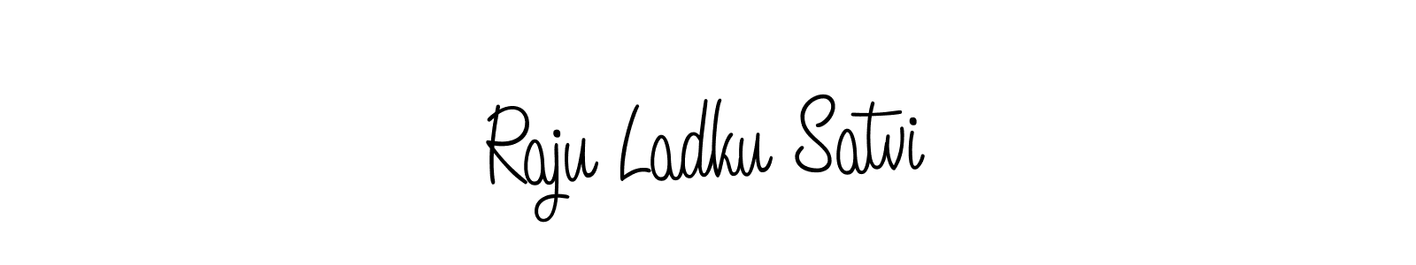 Once you've used our free online signature maker to create your best signature Angelique-Rose-font-FFP style, it's time to enjoy all of the benefits that Raju Ladku Satvi name signing documents. Raju Ladku Satvi signature style 5 images and pictures png