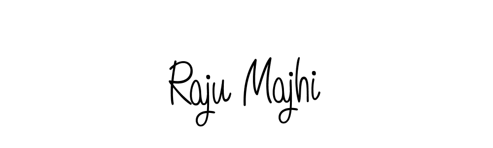 The best way (Angelique-Rose-font-FFP) to make a short signature is to pick only two or three words in your name. The name Raju Majhi include a total of six letters. For converting this name. Raju Majhi signature style 5 images and pictures png