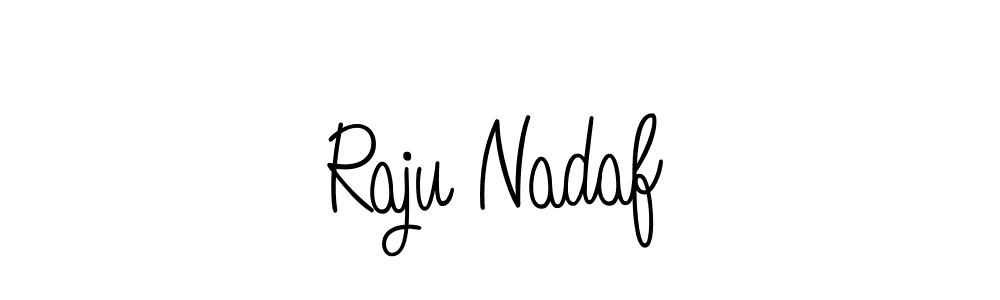 Make a beautiful signature design for name Raju Nadaf. With this signature (Angelique-Rose-font-FFP) style, you can create a handwritten signature for free. Raju Nadaf signature style 5 images and pictures png