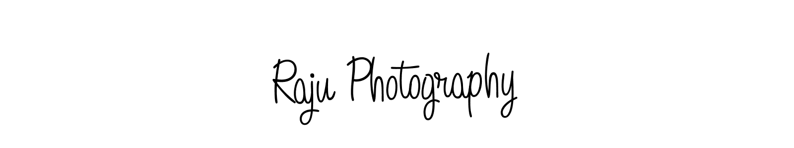 Make a beautiful signature design for name Raju Photography. With this signature (Angelique-Rose-font-FFP) style, you can create a handwritten signature for free. Raju Photography signature style 5 images and pictures png