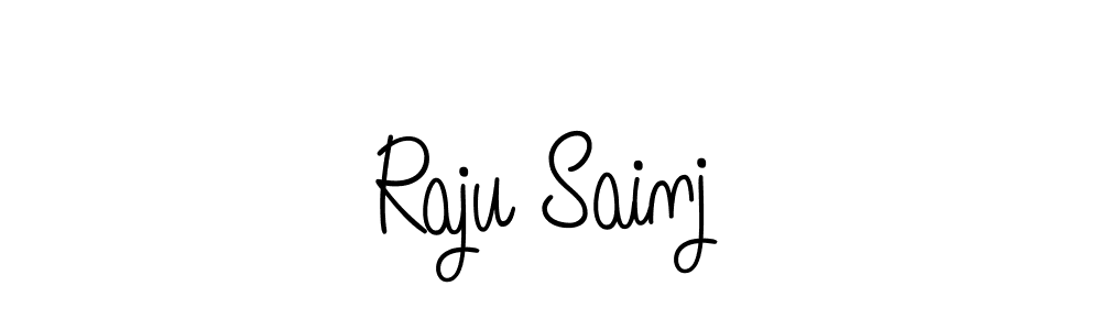 Also we have Raju Sainj name is the best signature style. Create professional handwritten signature collection using Angelique-Rose-font-FFP autograph style. Raju Sainj signature style 5 images and pictures png