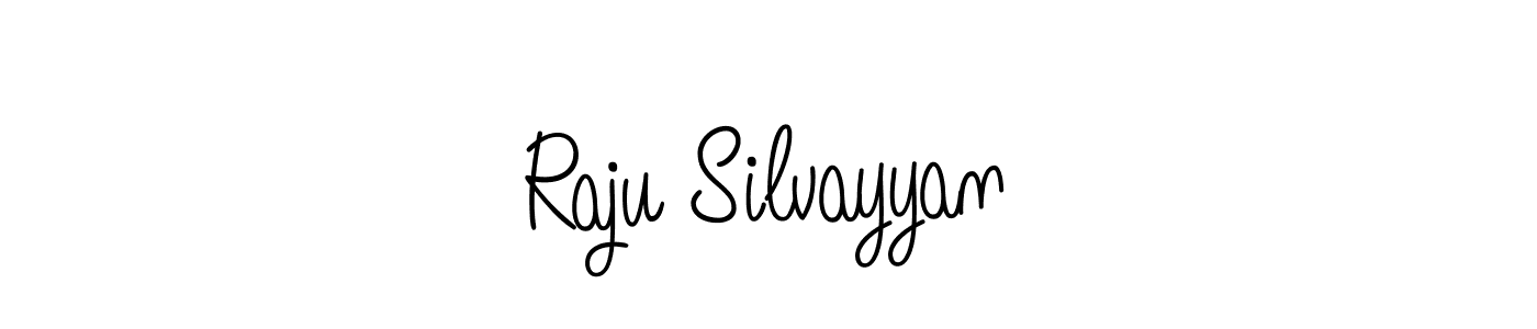 Angelique-Rose-font-FFP is a professional signature style that is perfect for those who want to add a touch of class to their signature. It is also a great choice for those who want to make their signature more unique. Get Raju Silvayyan name to fancy signature for free. Raju Silvayyan signature style 5 images and pictures png