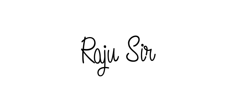 Once you've used our free online signature maker to create your best signature Angelique-Rose-font-FFP style, it's time to enjoy all of the benefits that Raju Sir name signing documents. Raju Sir signature style 5 images and pictures png