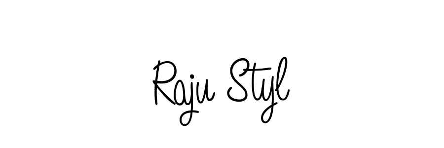 This is the best signature style for the Raju Styl name. Also you like these signature font (Angelique-Rose-font-FFP). Mix name signature. Raju Styl signature style 5 images and pictures png