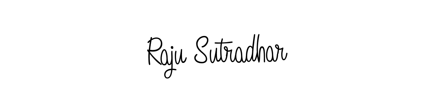 Angelique-Rose-font-FFP is a professional signature style that is perfect for those who want to add a touch of class to their signature. It is also a great choice for those who want to make their signature more unique. Get Raju Sutradhar name to fancy signature for free. Raju Sutradhar signature style 5 images and pictures png