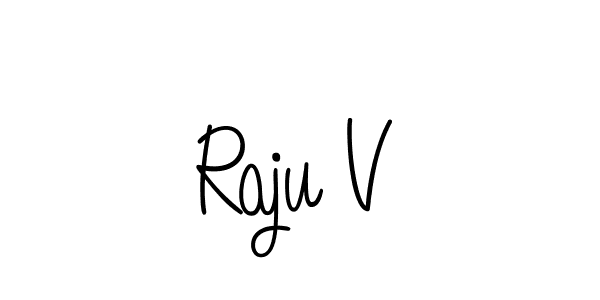 You can use this online signature creator to create a handwritten signature for the name Raju V. This is the best online autograph maker. Raju V signature style 5 images and pictures png