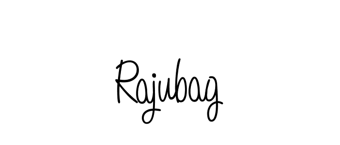 Rajubag stylish signature style. Best Handwritten Sign (Angelique-Rose-font-FFP) for my name. Handwritten Signature Collection Ideas for my name Rajubag. Rajubag signature style 5 images and pictures png
