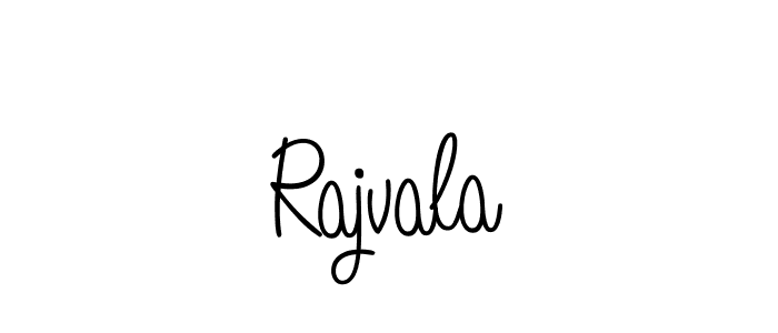 if you are searching for the best signature style for your name Rajvala. so please give up your signature search. here we have designed multiple signature styles  using Angelique-Rose-font-FFP. Rajvala signature style 5 images and pictures png